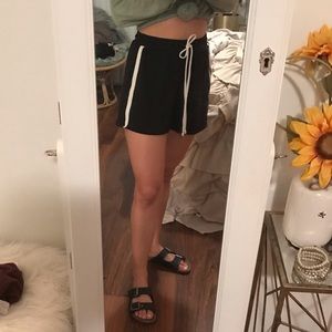 CHARLOTTE RUSSE STRIPED SHORTS